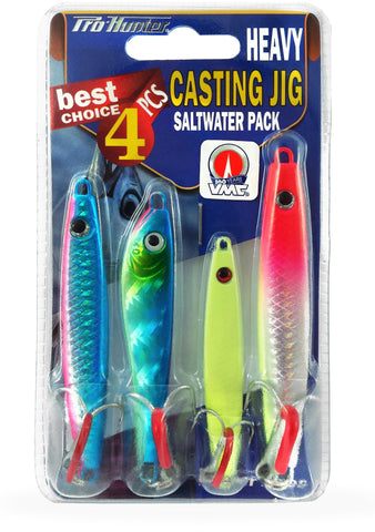 Pro Hunter Casting Jig Lure Kit - Heavy