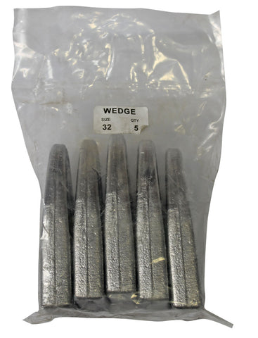 Wedge Sinker Bulk Pack 32oz (5 per pack)