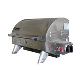 Kiwi Sizzler Solid Top 316 S/S BBQ With Flame Failure Device