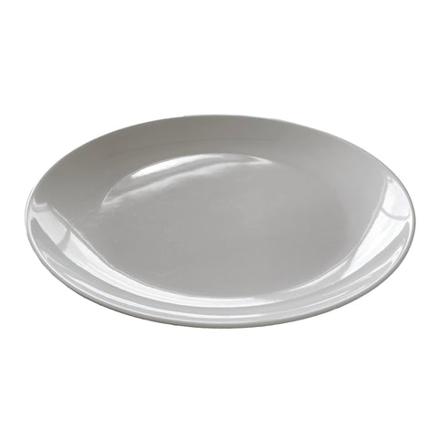 Southern Alps White Melamine 22cm Plate