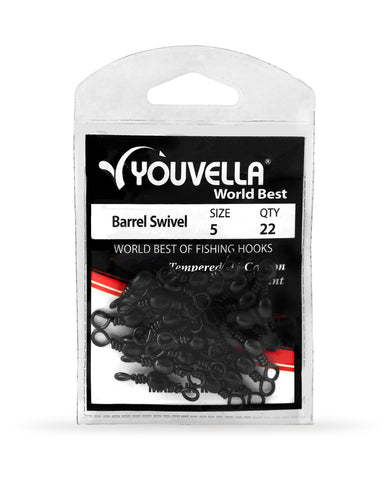 Youvella Barrel Swivel 5 (22 per pack)