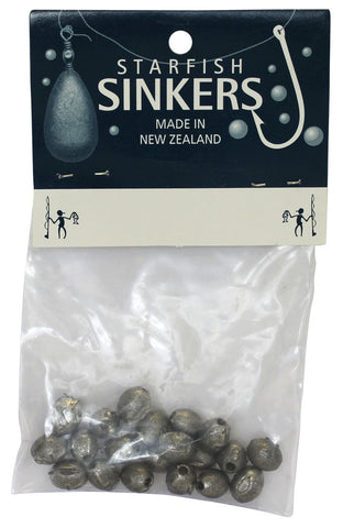 Starfish Egg Sinker Packet 1/8oz (20 per pack)