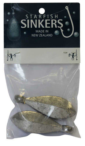 Starfish Reef Sinker Packet 5oz (2 per pack)