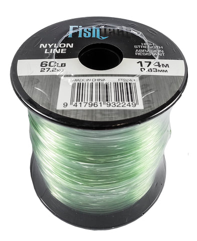 Fishtech 1/4 Pound Nylon Spool 60lb 174m