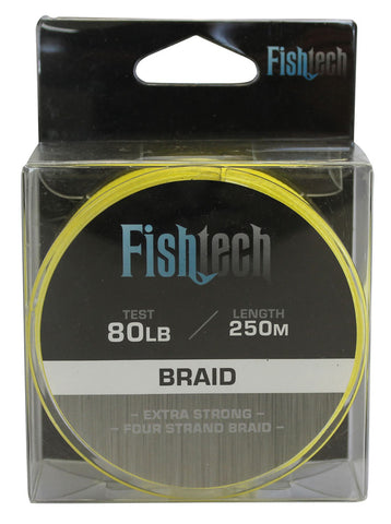 Fishtech Braid 80lb 250m