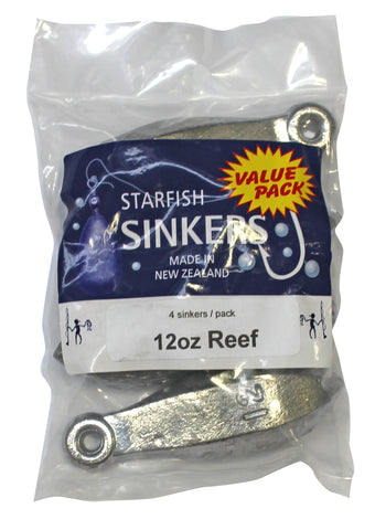 Starfish Reef Sinker Value Pack 12oz (4 per pack)