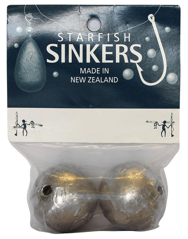 Starfish Ball Sinker Packet 5oz (2 per pack)