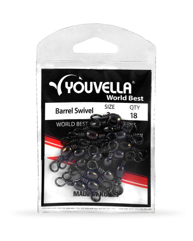Youvella Barrel Swivel 3 (18 per pack)