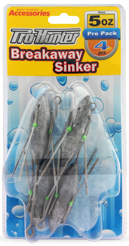 Pro Hunter Breakaway Sinkers 5oz (4 per pack)