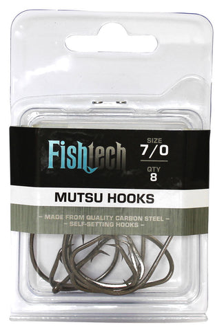 Fishtech Mutsu Hooks 7/0 (8 per pack)