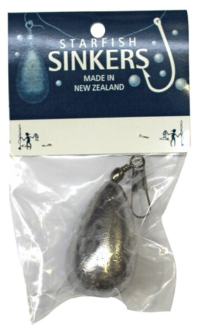 Starfish Clipon Sinker Packet 10oz (1 per pack)