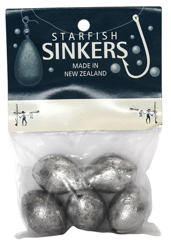 Starfish Egg Sinker Packet 2oz (5 per pack)