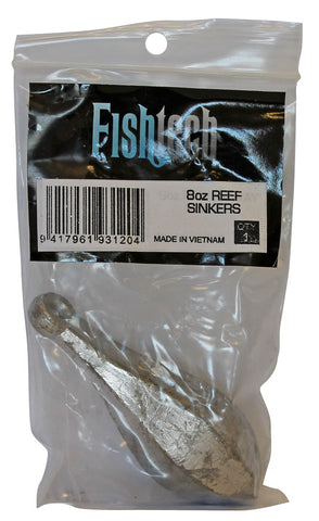 Fishtech Reef Sinker 8oz (1 per pack)
