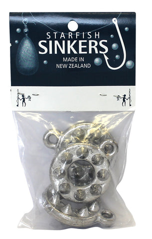 Starfish Sandgrip Sinker Packet 3oz (3 per pack)