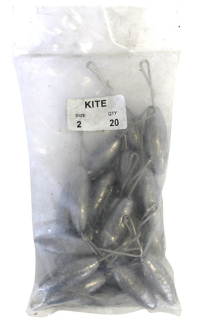 Kite Sinker Bulk Pack 2oz (20 per pack) - MTO