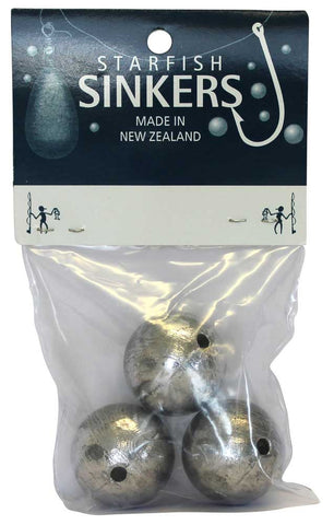 Starfish Ball Sinker Packet 4oz (3 per pack)