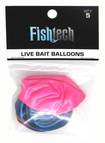 Fishtech Live Bait Balloons (5 per pack)