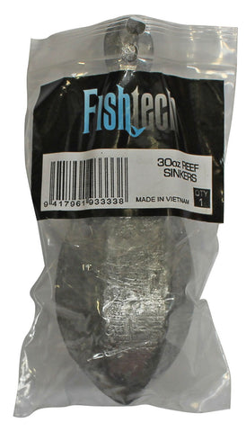 Fishtech Reef Sinker 30oz (1 per pack)