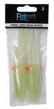 Fishtech Large 15cm Lumo Squid Skirts (2 pack)