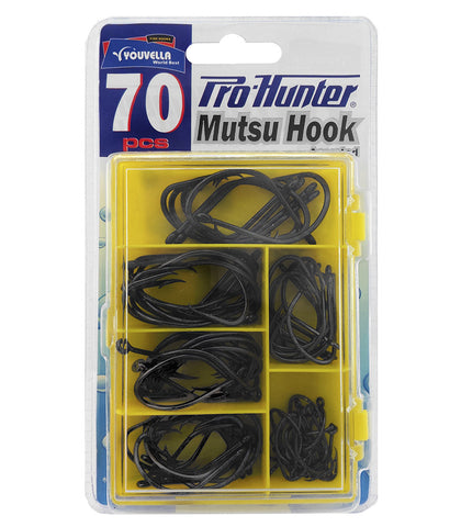 Pro Hunter Mutsu Hook Pack (70 assorted pieces)