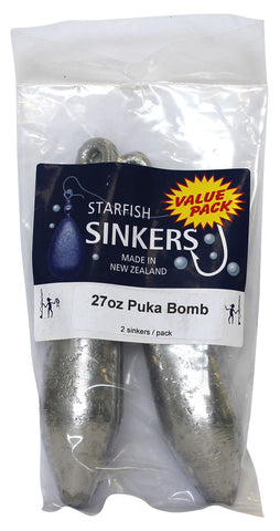 Starfish Puka Reef Sinker Value Pack 27oz (2 per pack)